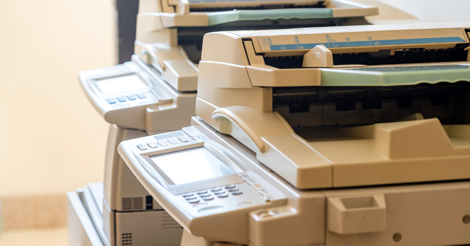 Large school photocopiers